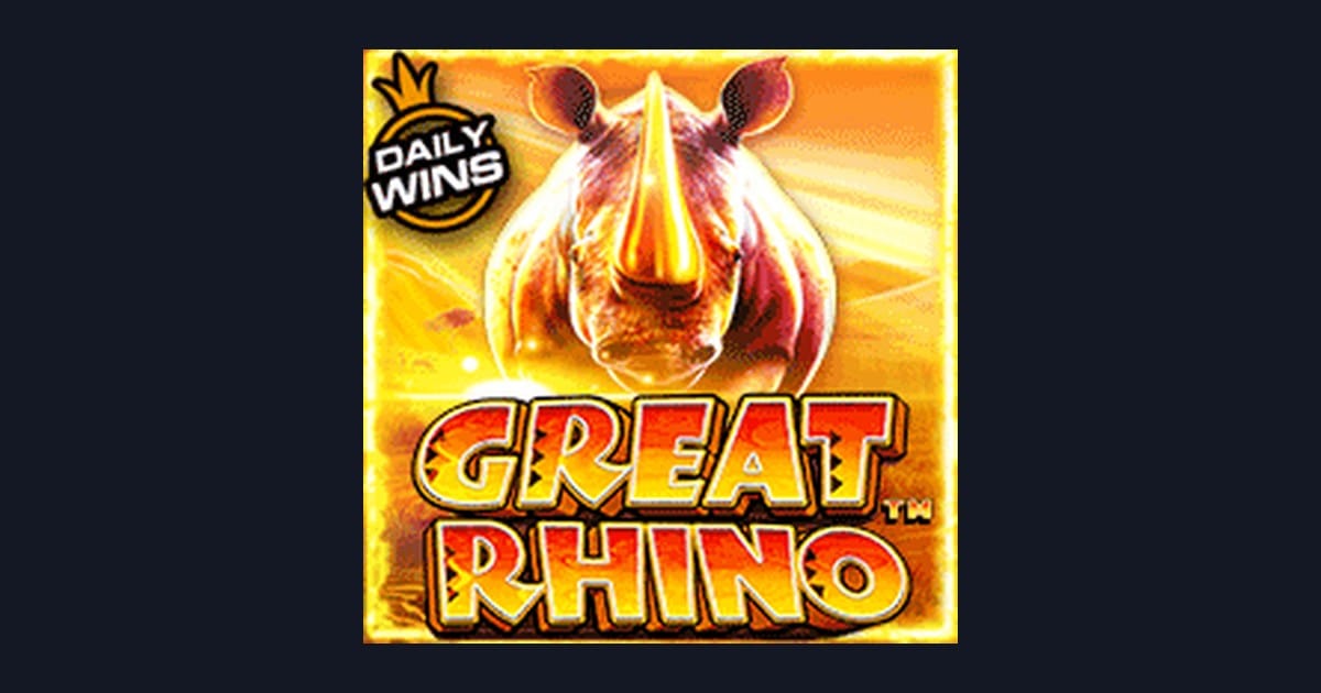 Raih Kemenangan Maksimal dengan Great Rhino, Slot Gacor Hari Ini